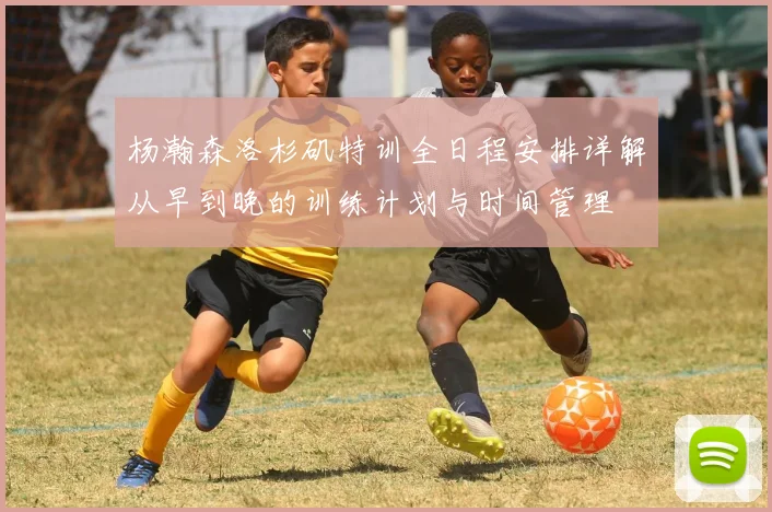 杨瀚森洛杉矶特训全日程安排详解从早到晚的训练计划与时间管理
